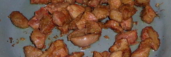 печень с кабачками в горшочке