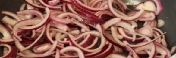 печень с овощами