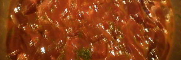 печень с яблоками и черной смородиной