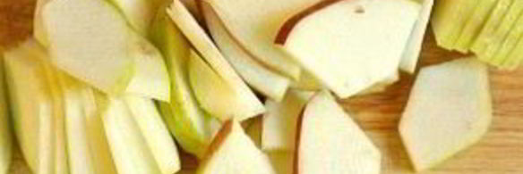 печень с яблоками