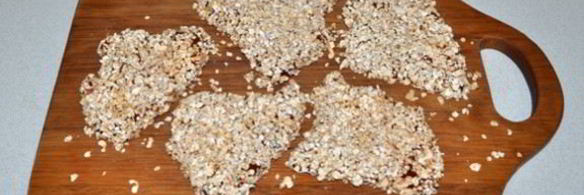 печень, жаренная в овсяной панировке