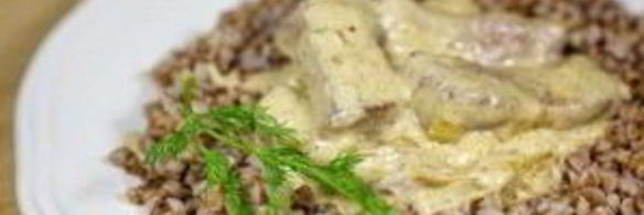 печенка с подливкой