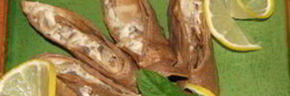 печеночные рулеты, фаршированные шампионами