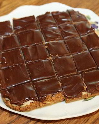 Печенье в карамели