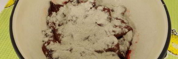 свиная печень в томатно-соевом соусе