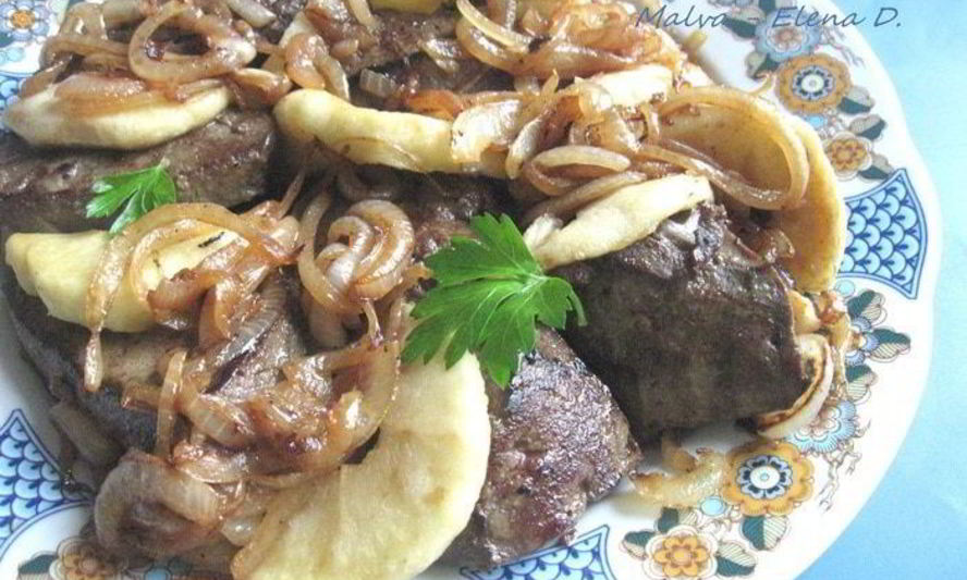 Рецепт телячьей печени по-берлински