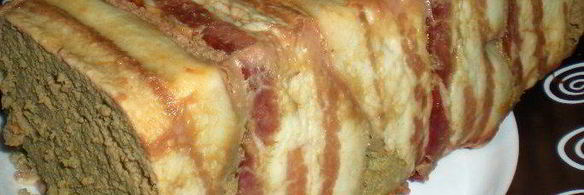 телячья печень, запеченная с беконом