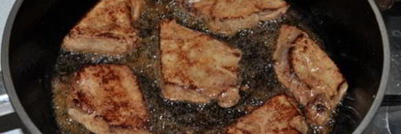 жареная печень по-венециански