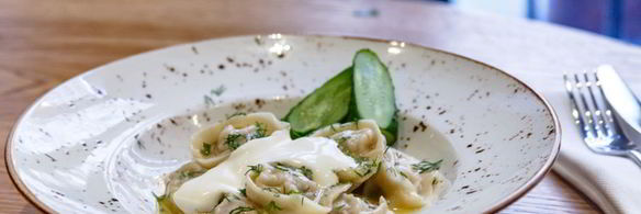 домашние пельмени с телятиной