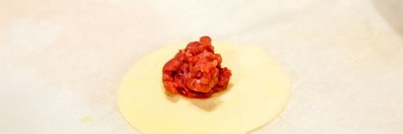 домашние пельмени с телятиной