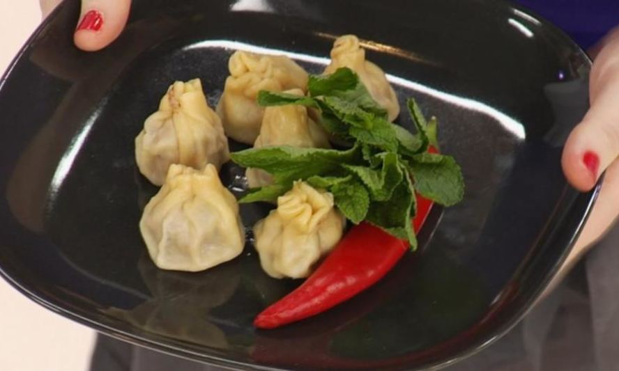 Рецепт хинкали с мясом, мятои и корицеи