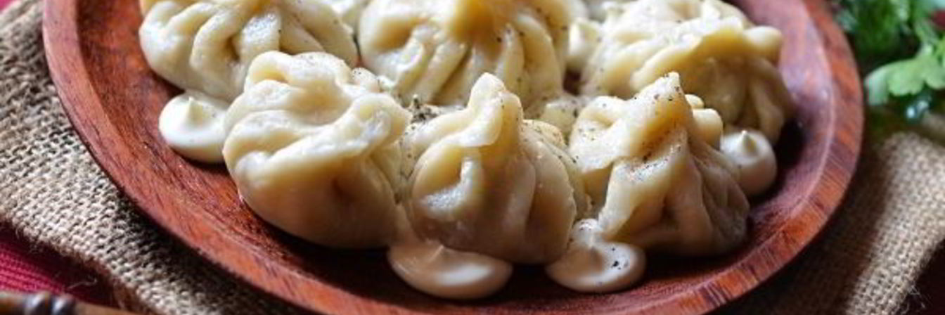 Хинкали со смешанным фаршем