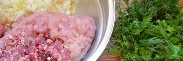 хинкали со смешанным фаршем