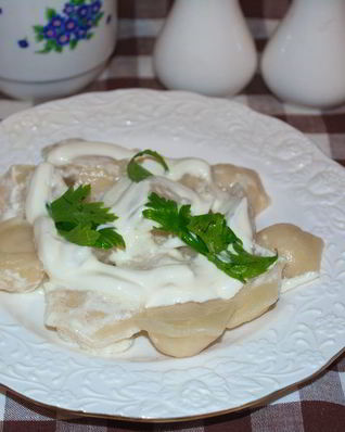 Пельмени из индейки