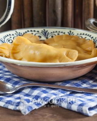 Пельмени из оленины