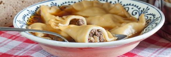 пельмени из оленины