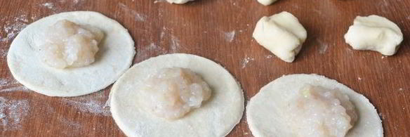 пельмени с кальмарами