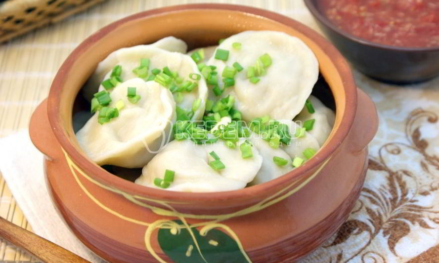 Рецепт пельменей с тыквой