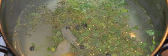 пельмени в горшочках