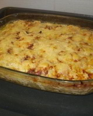 Пельмени, запеченные с сыром