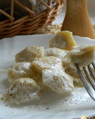 Пельменное тесто на желтках