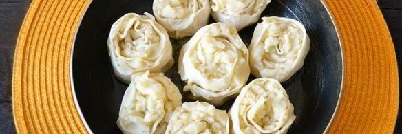 постные ленивые пельмени