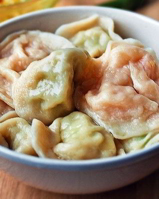 Постные пельмени