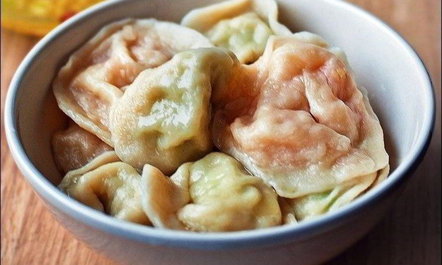 Рецепт постных пельменей