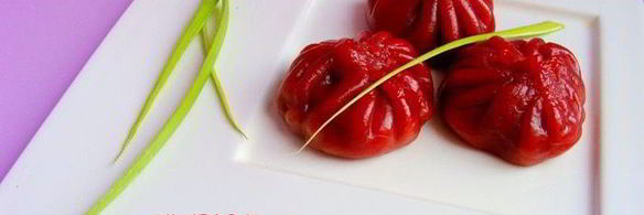 постные цветные хинкали к 8 марта