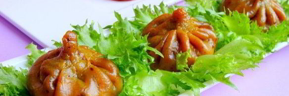 постные цветные хинкали к 8 марта