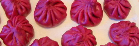 постные цветные хинкали к 8 марта