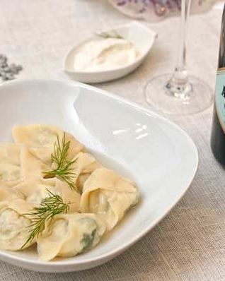 Рыбные пельмени