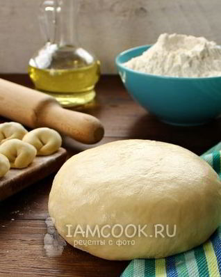 Тесто для пельменей на воде и молоке
