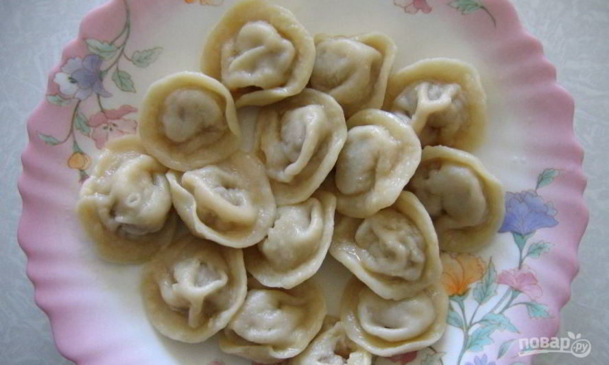 Рецепт заварного теста на пельмени