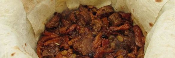 азербайджанский плов шах в лаваше