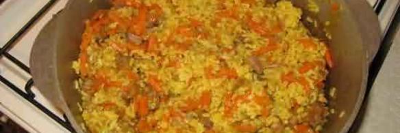 домашний плов