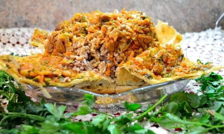 Рецепт грибного плова