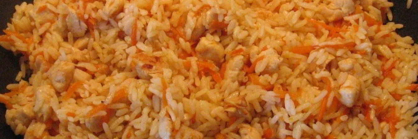 Минималистический плов с курицей