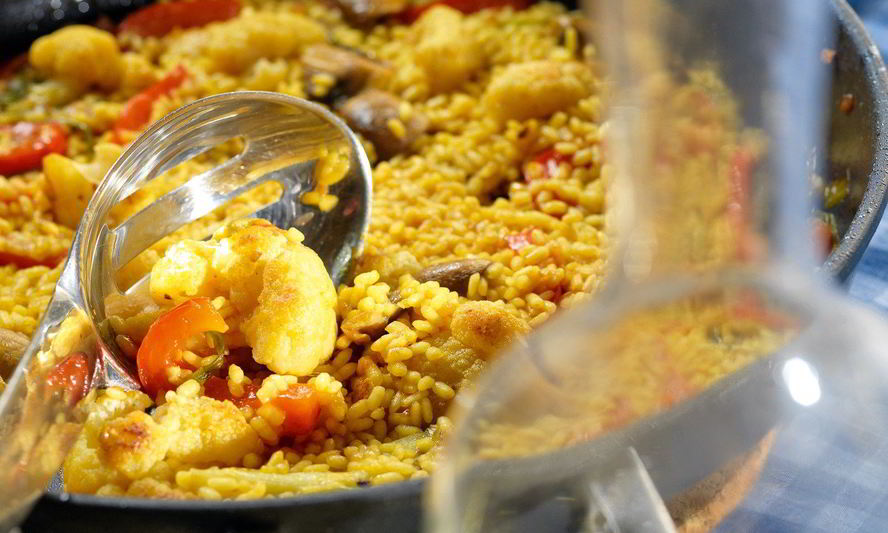 Рецепт овощной паэльи