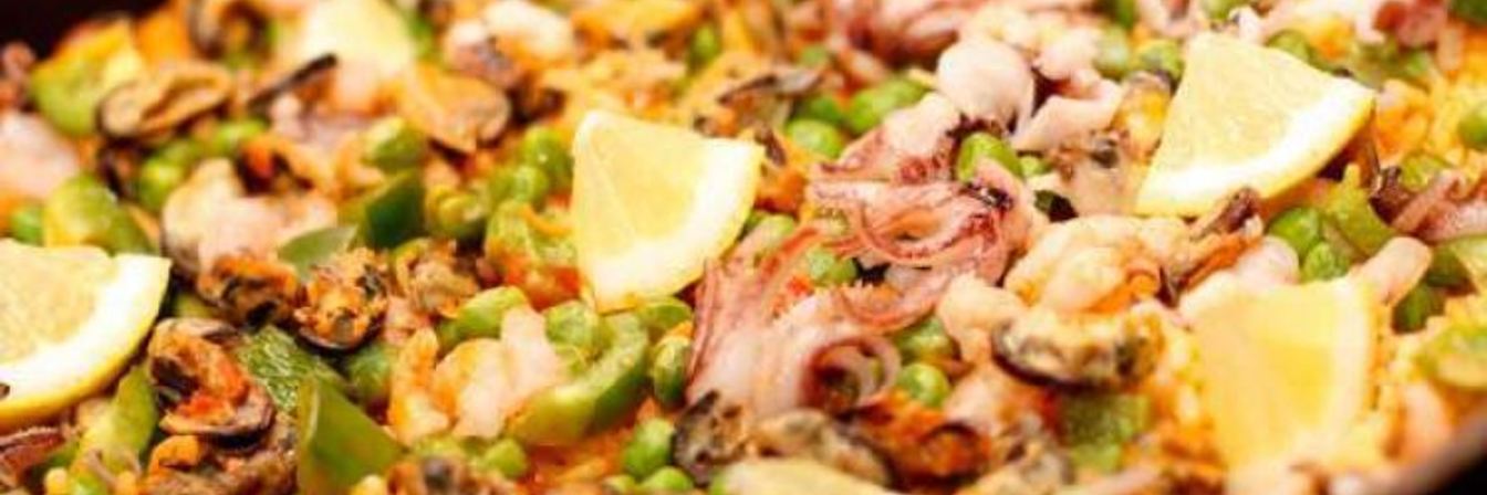Паэлья с морепродуктами