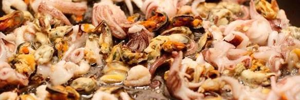 паэлья с морепродуктами