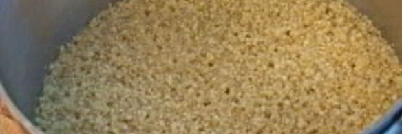 плов из киноа с грибами