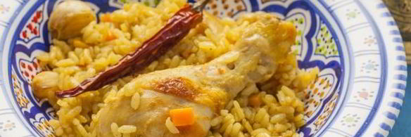 плов из курицы на сковороде