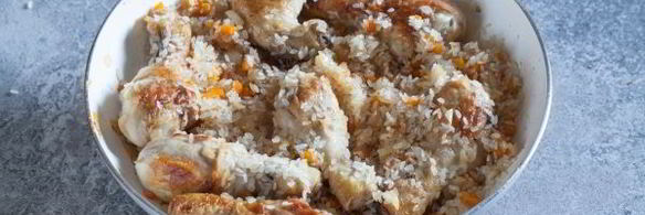 плов из курицы на сковороде