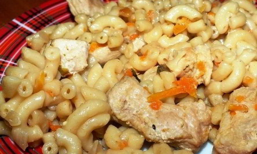 Рецепт плова из макарон