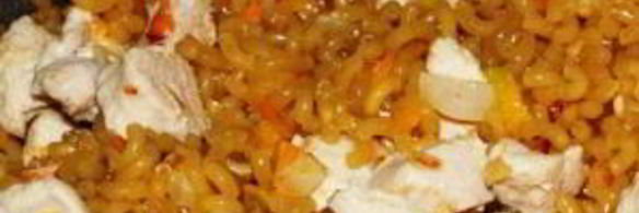 плов из макарон