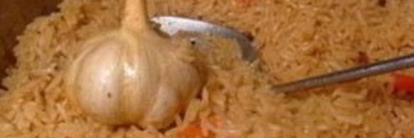 плов из свинины в казане