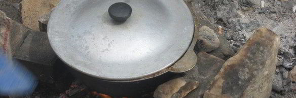 плов на костре