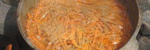 плов на костре