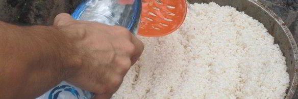 плов на костре